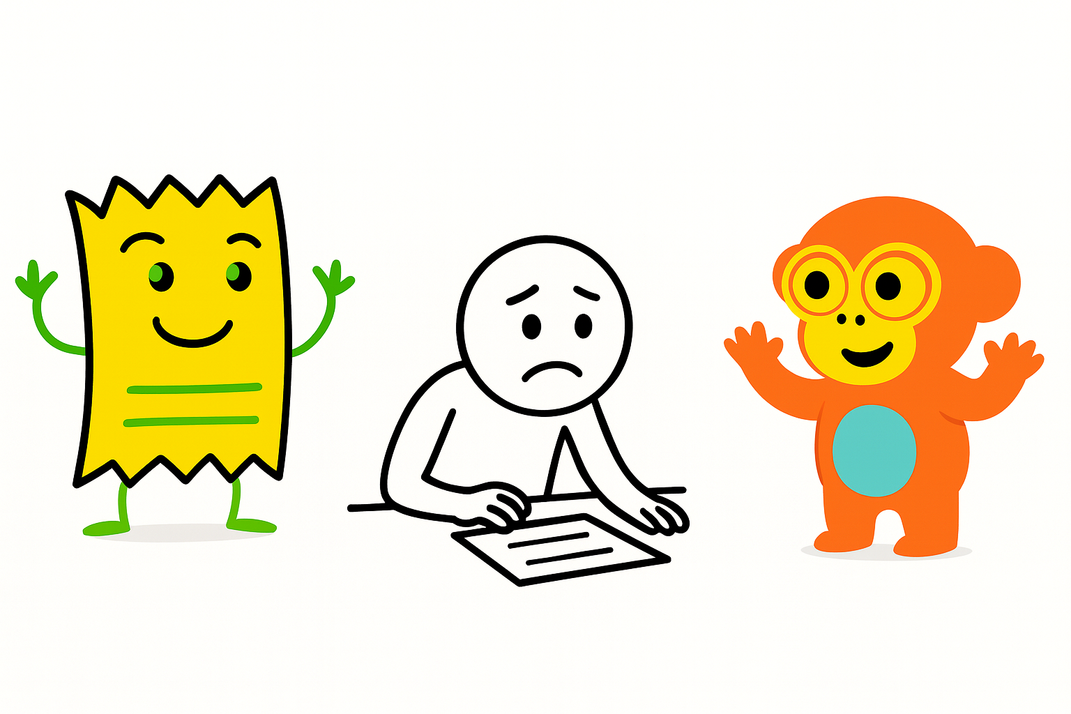 The transformation: homework monster becomes manageable with PlayTellect monkey companion